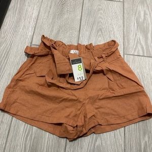 NWT Primark Orange Shorts Size 8​​